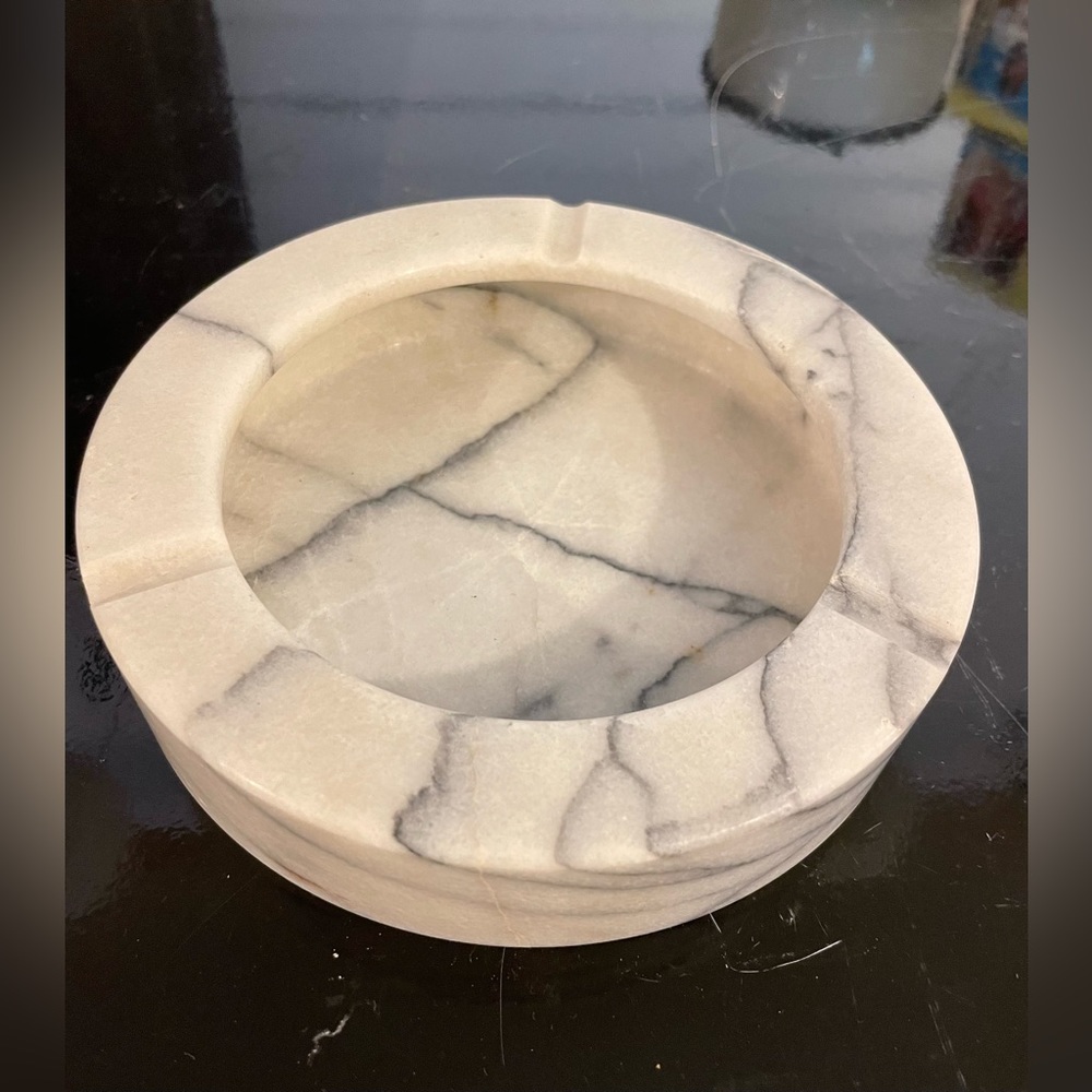 Vintage marble ashtray Italian
70s design